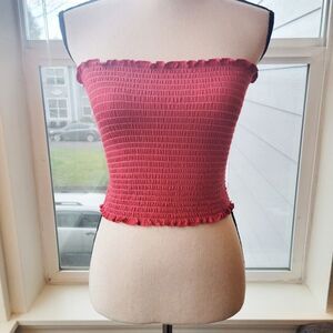 John Galt Brandy Melville Red Tube Top | OS